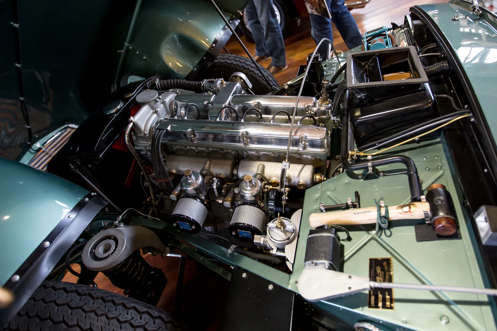 A 1952 Aston Martin on show at Motorclassica 2014 (Photo: Nick Lavars/Gizmag)