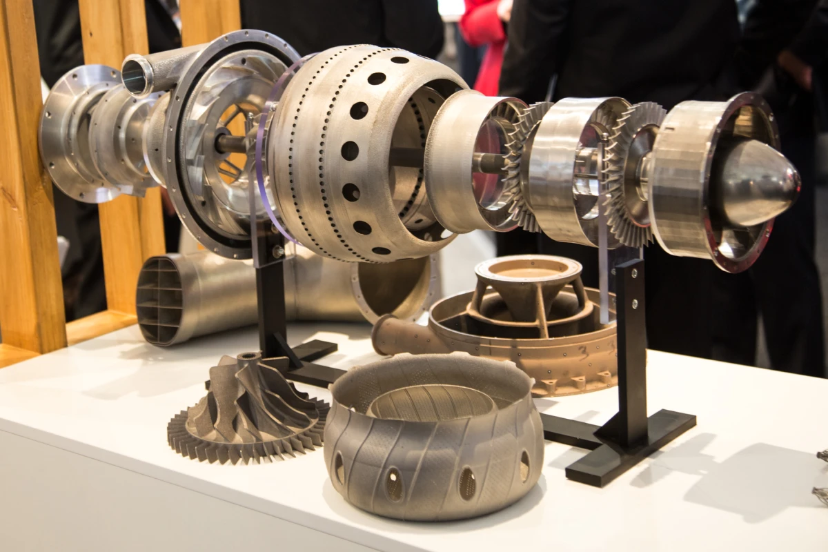 The world's first 3D-printed jet engine on display at the Avalon International Airshow