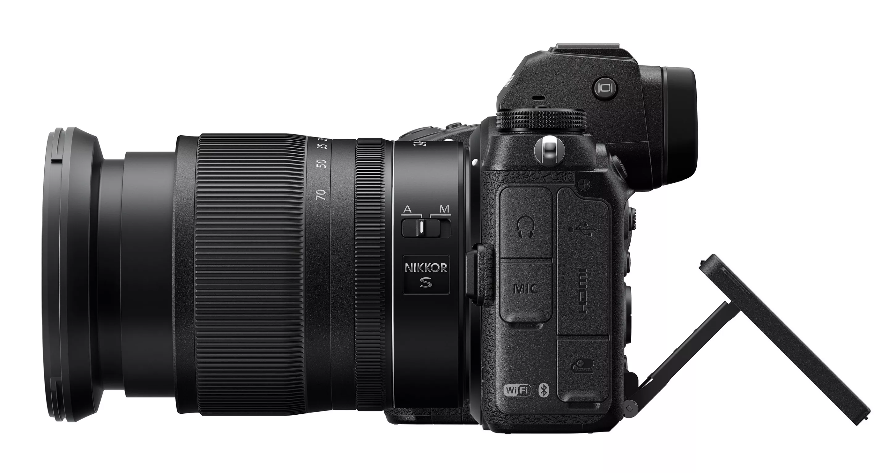The Z7 II full-frame mirrorless camera benefits from a 3.2-inch tilting touch panel