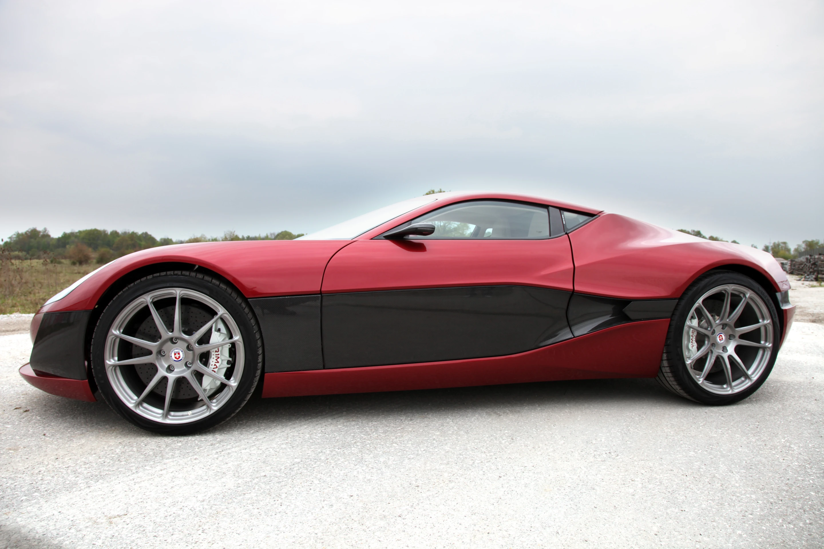 Rimac says the Concept_One is capable of up to 372 miles (600 km) of range