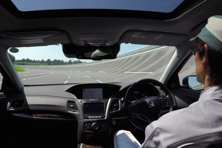 Honda demonstrated its progress this week at a closed track in Japan