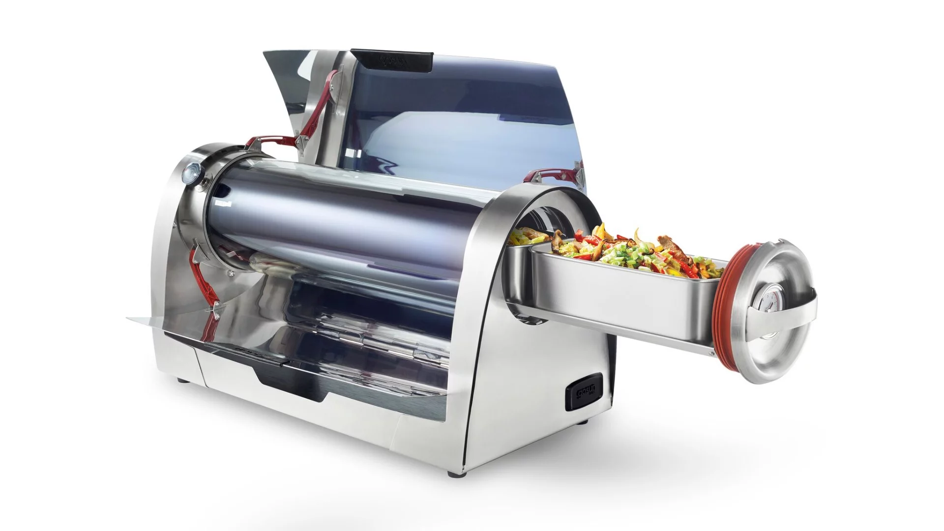 The largest model, the Grill, can roast a whole chicken