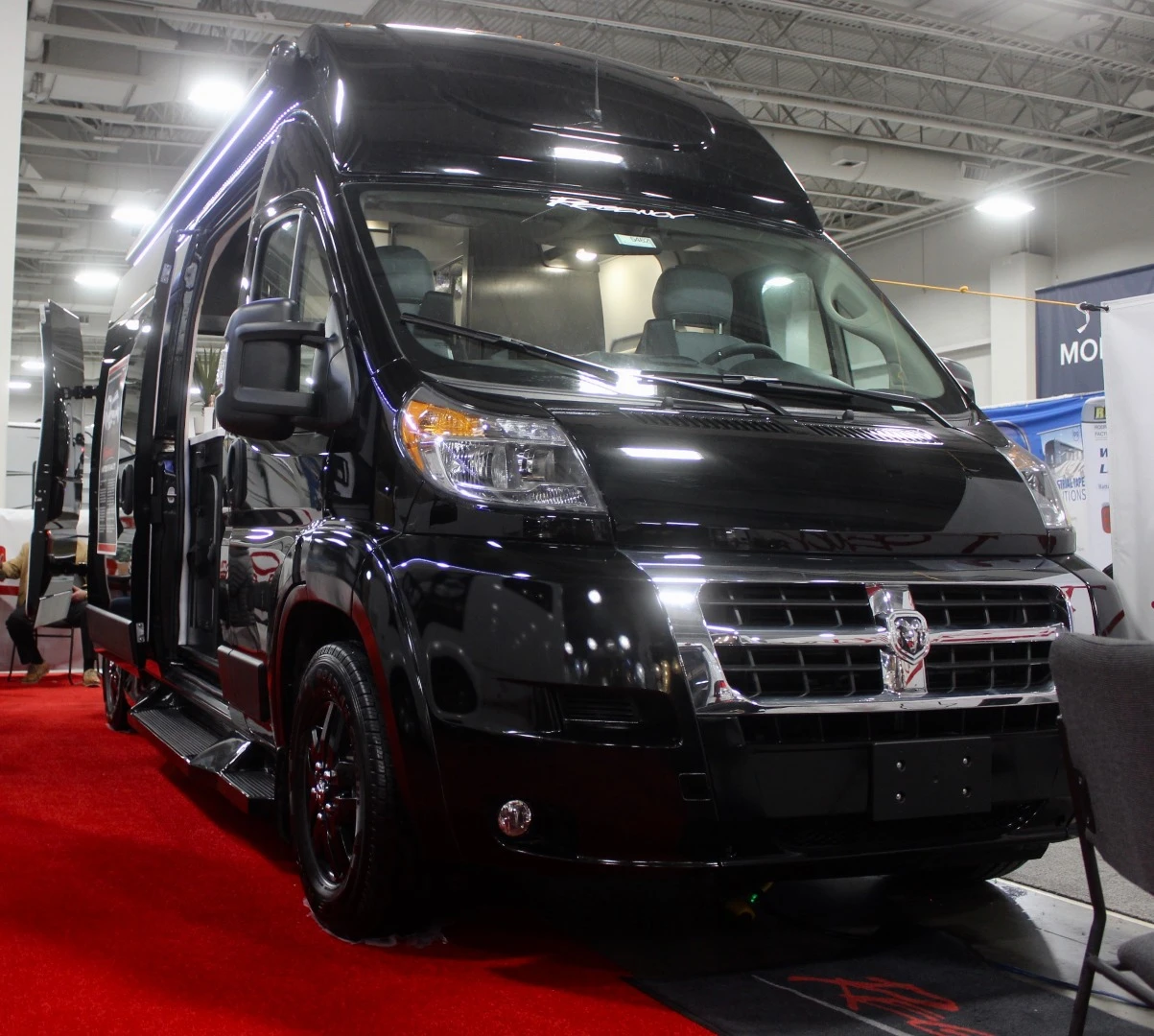 High-roof National Traveler models offer for over 7 feet (2.1 m) of headroom. Regency announced just this week that it will soon launch a new, $120,000 high-roof "Explore Euro-Loft" four-sleeper family van layout