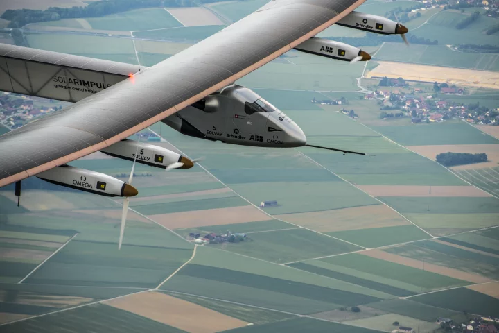 The Solar Impulse 2 made its first flight on Monday