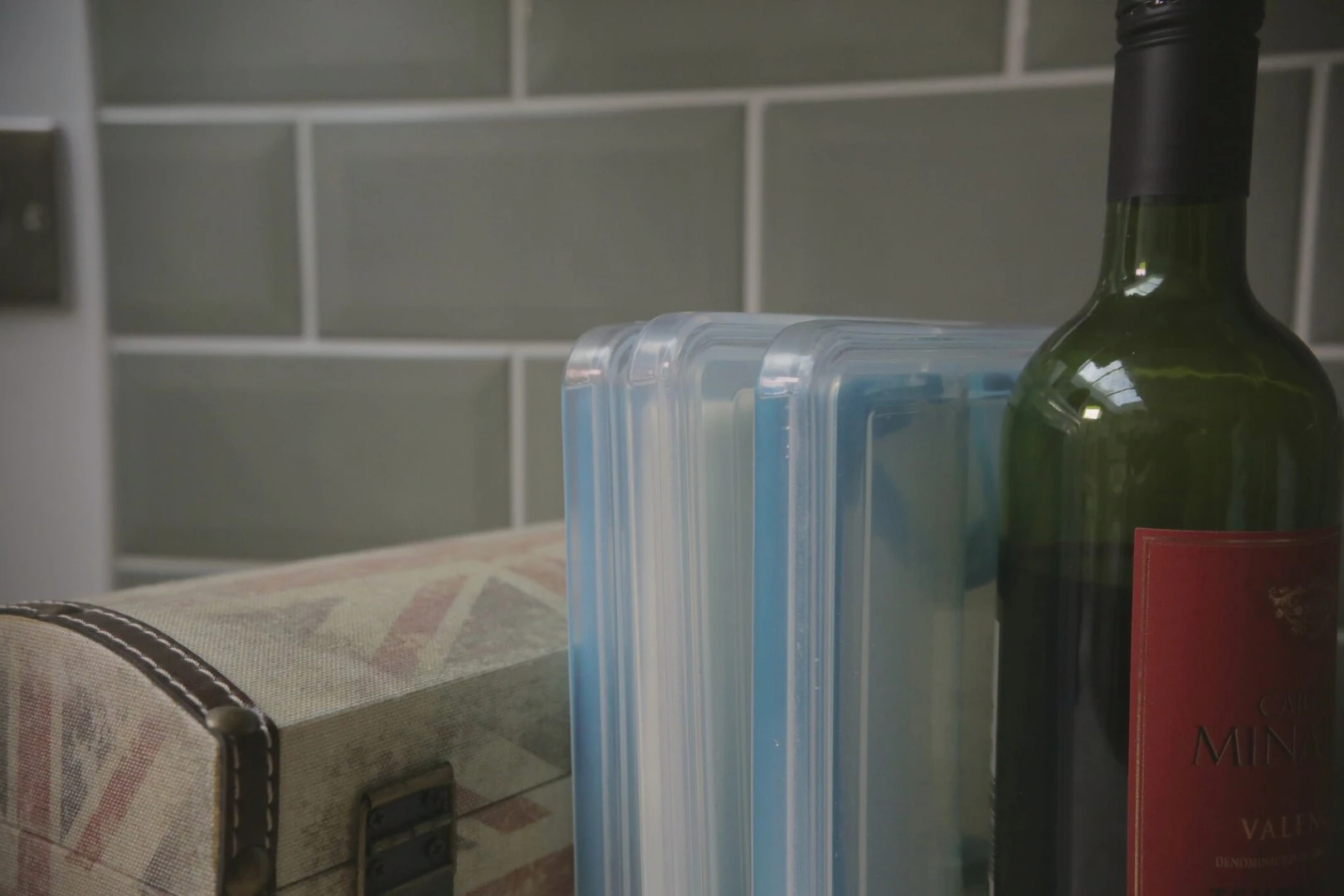 Each end of the FoldFlat container is fitted with strategically placed folds that allow it to be squashed down to a slim package when not in use