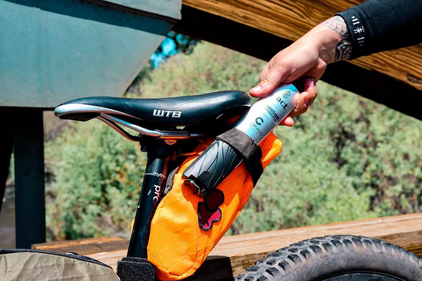 The Pact Lite is a natural solution for bikepacking and other backcountry adventures
