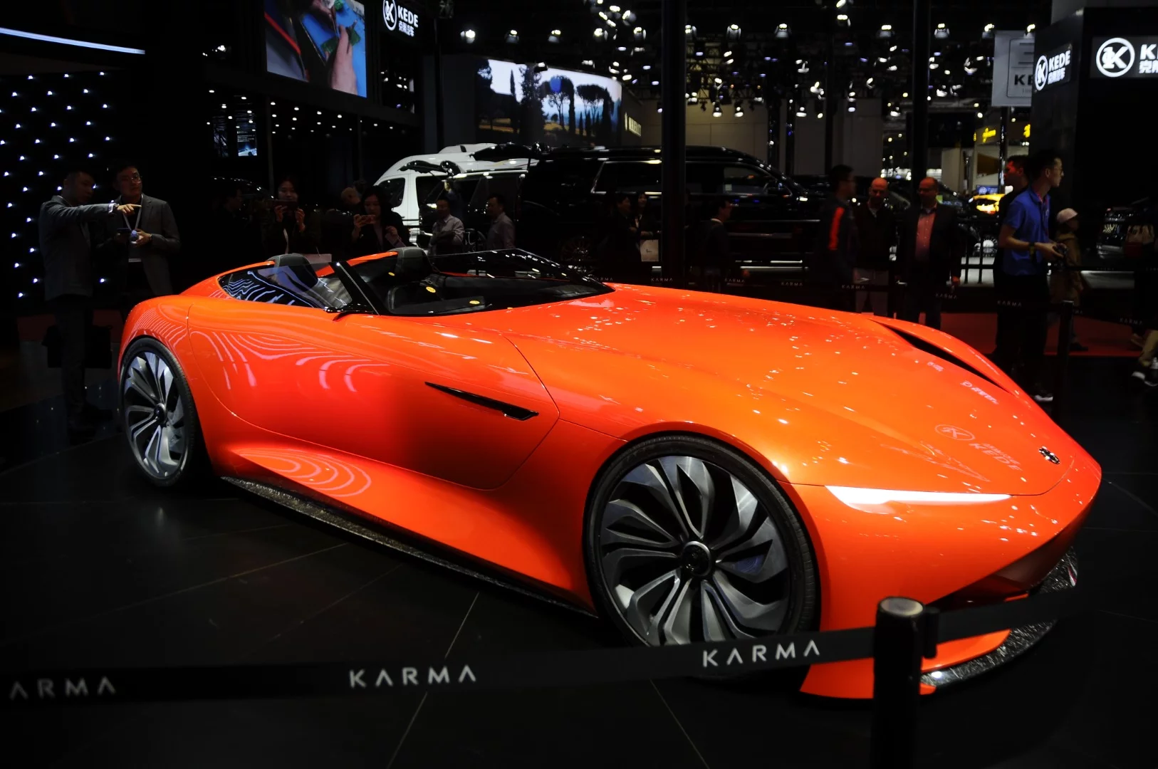 The Karma SC1 Vision Concept at Auto Shanghai 2019