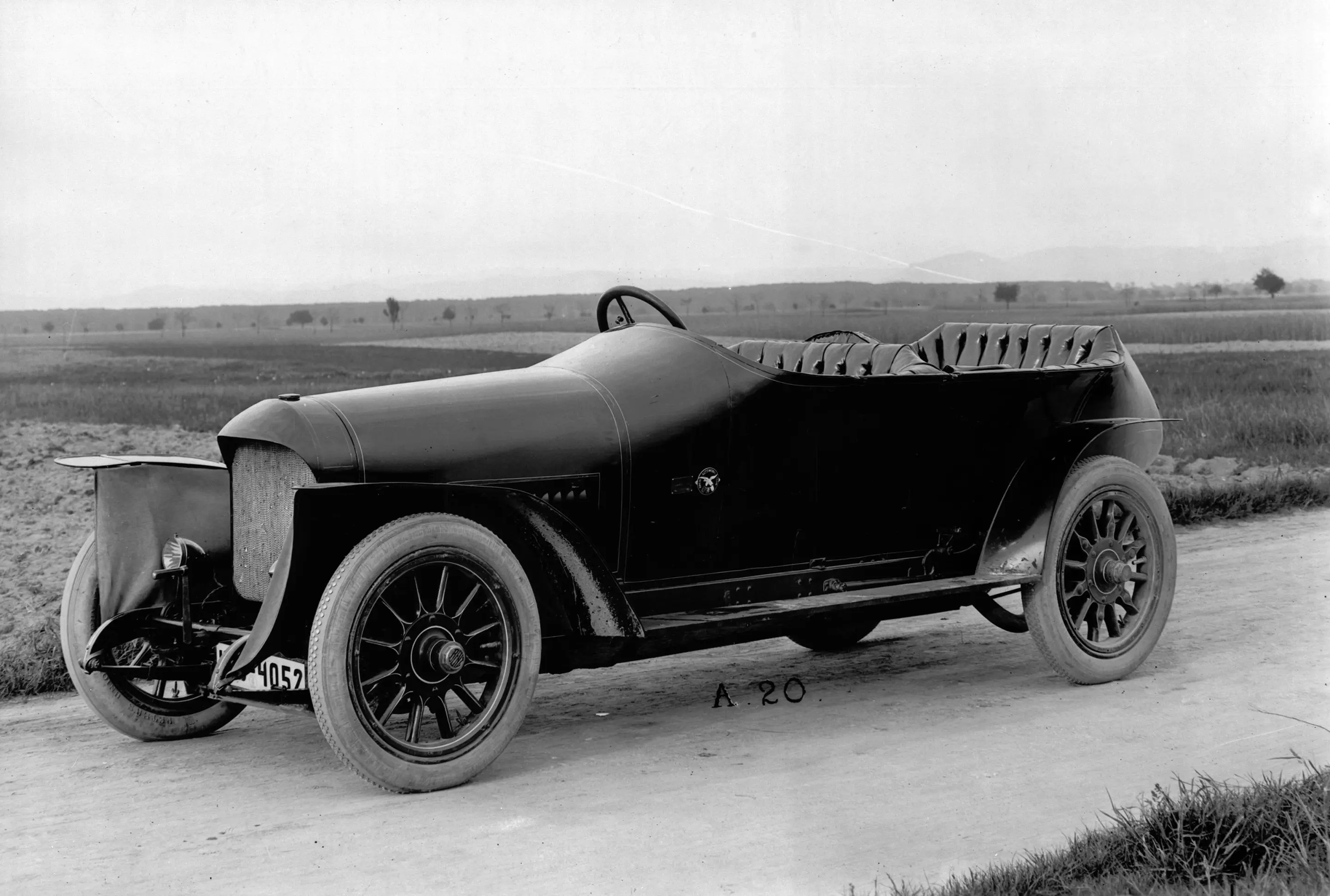 Mercedes will also bring a race car used for the 1910 Prince Heinrich Tour