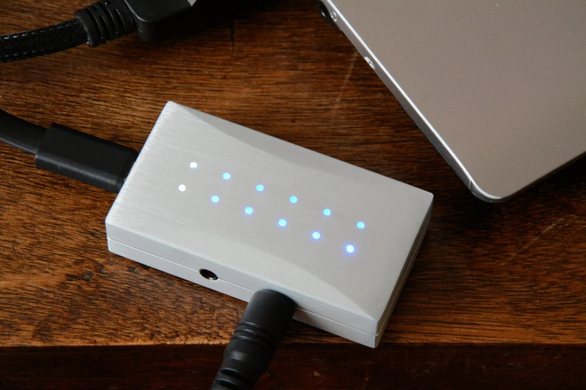 The Miyo DAC/amp is like a multitool for audio listening, mixing and recording