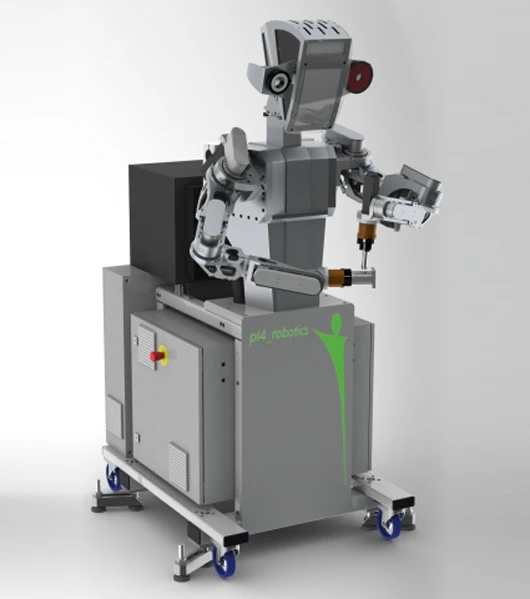 The pi4-workerbot can be adapted to a wide range of tasks (Image: pi4_robotics GmbH)