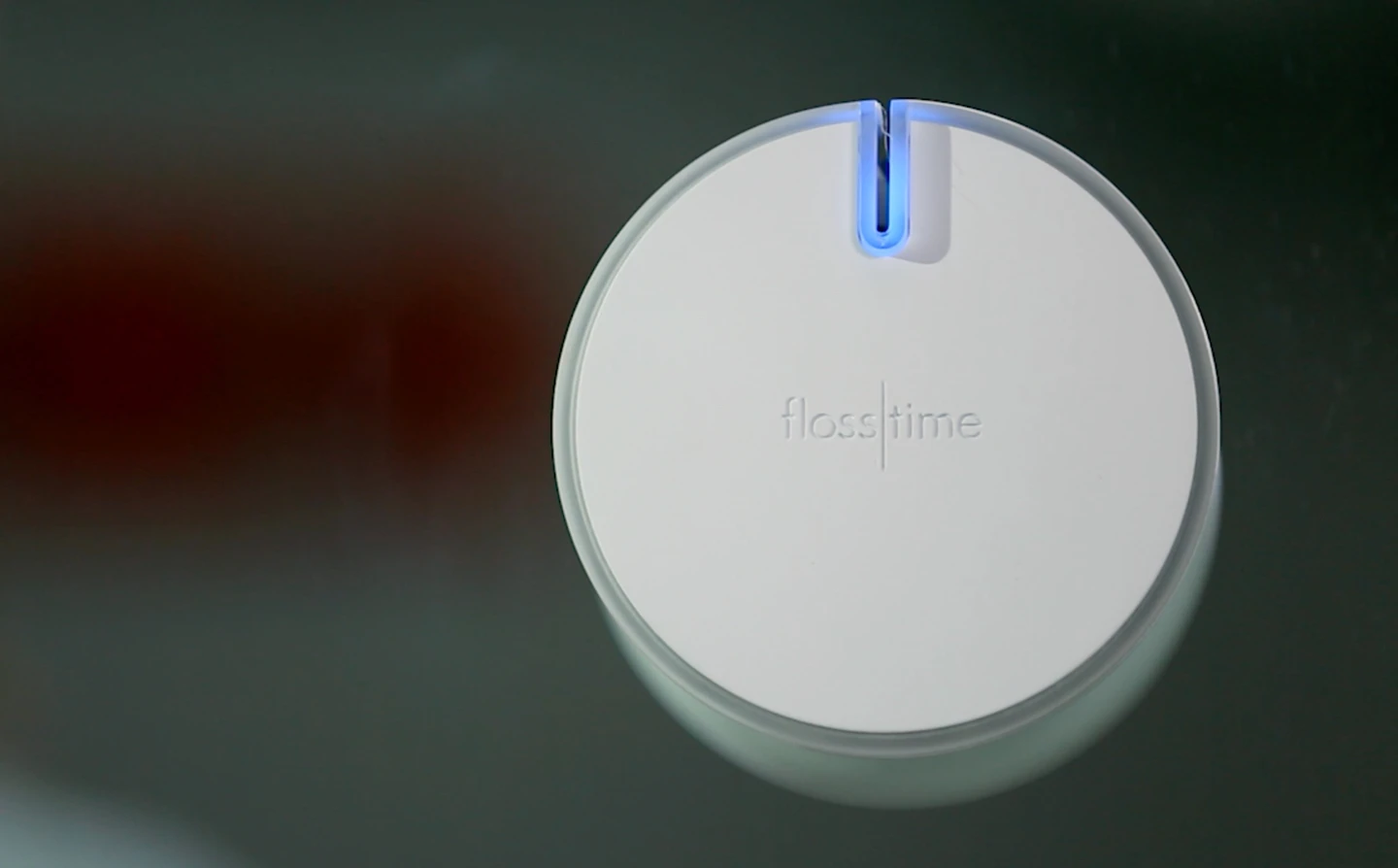Flosstime smiles when you finish flossing