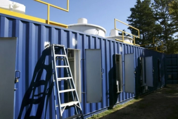 Portable, self-sustaining technology can transform wastewater to EPA standards within 24-48 hoursPhoto: Tyler Telegraph