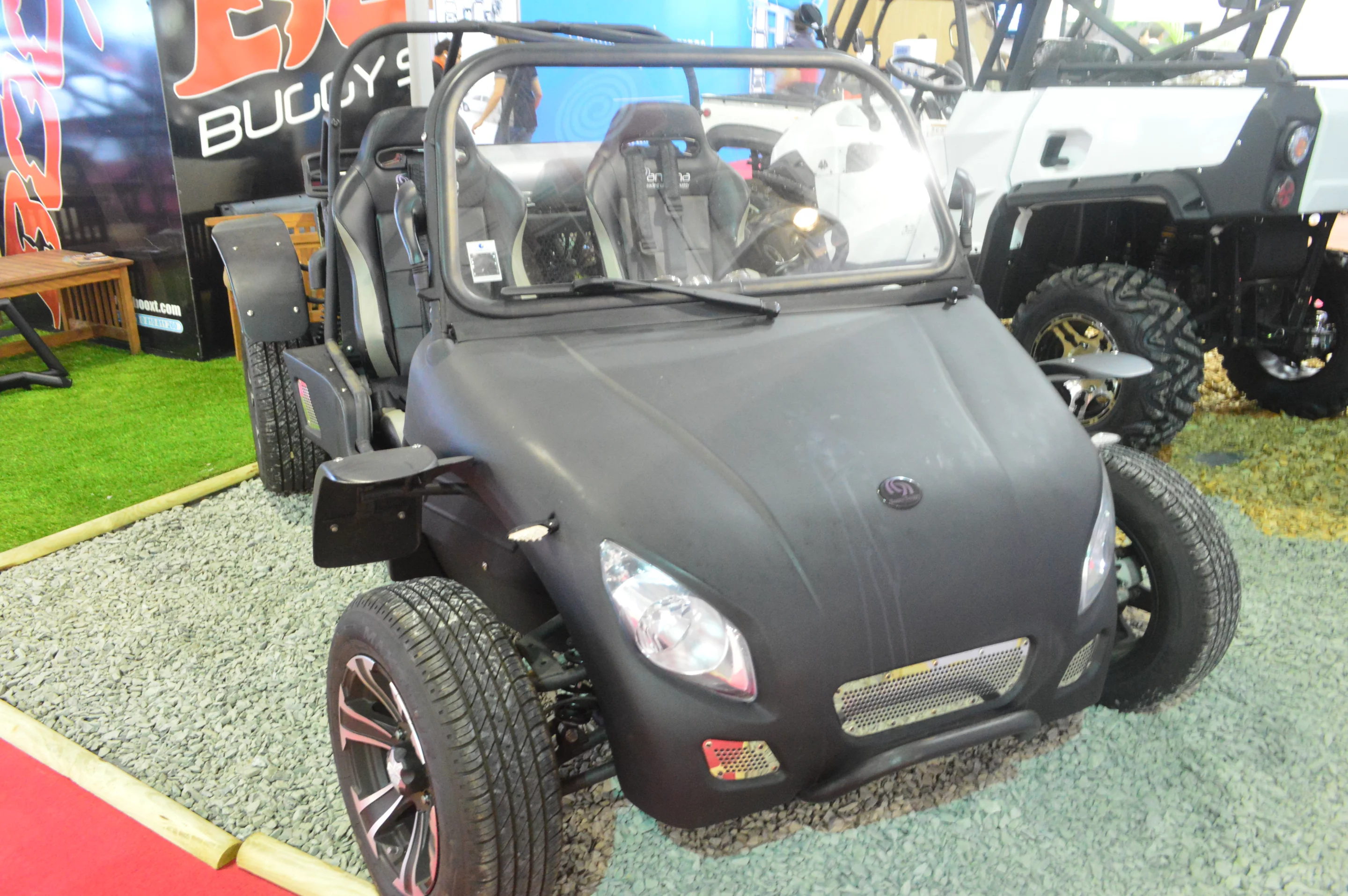 Booxt shows off its off-road hardware (Photo: C.C. Weiss/Gizmag)