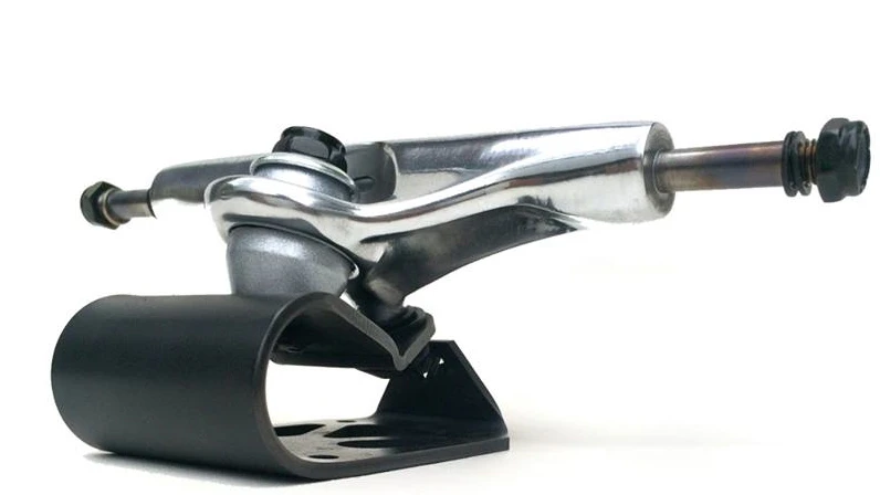 Avenue Trucks has turned to Kickstarter to finance production of its product, where a pledge of $45 will currently get you a set of the trucks