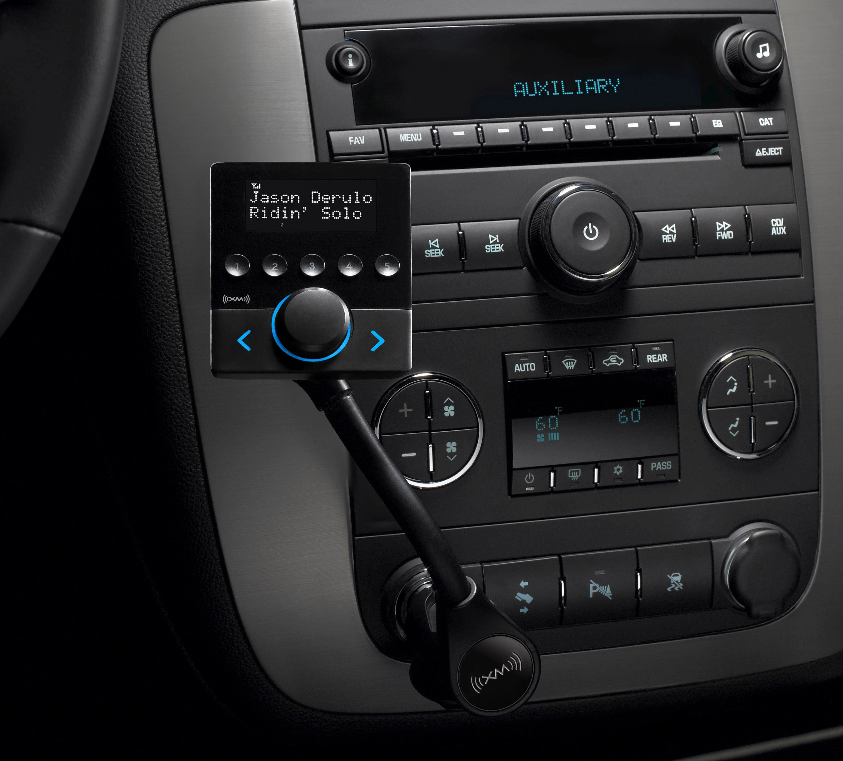 The XM Snap! portable in-vehicle satellite radio
