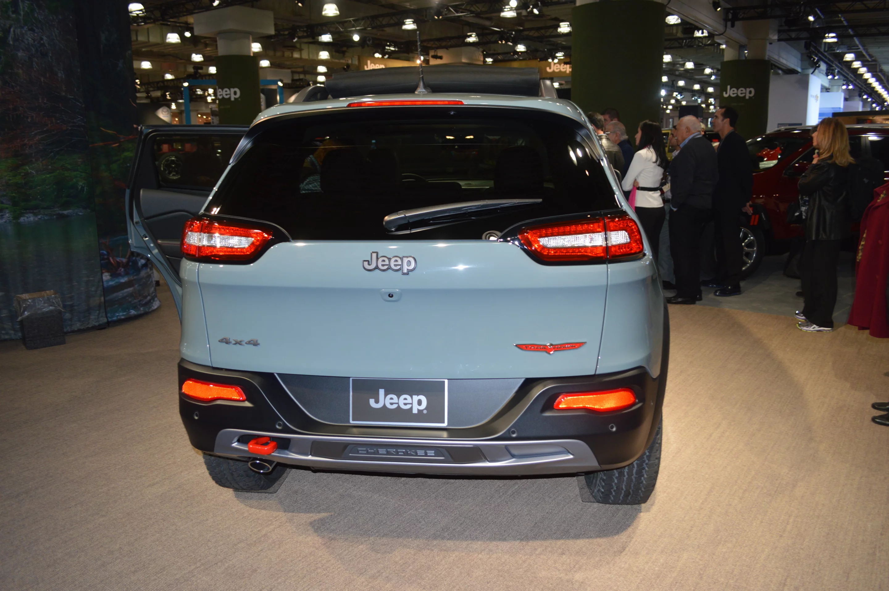 Jeep says that it tested the Trailhawk on the famous Rubicon Trail