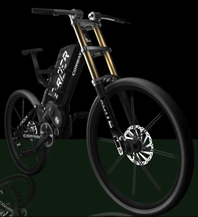 The Conway E-Rider electric mountain bike