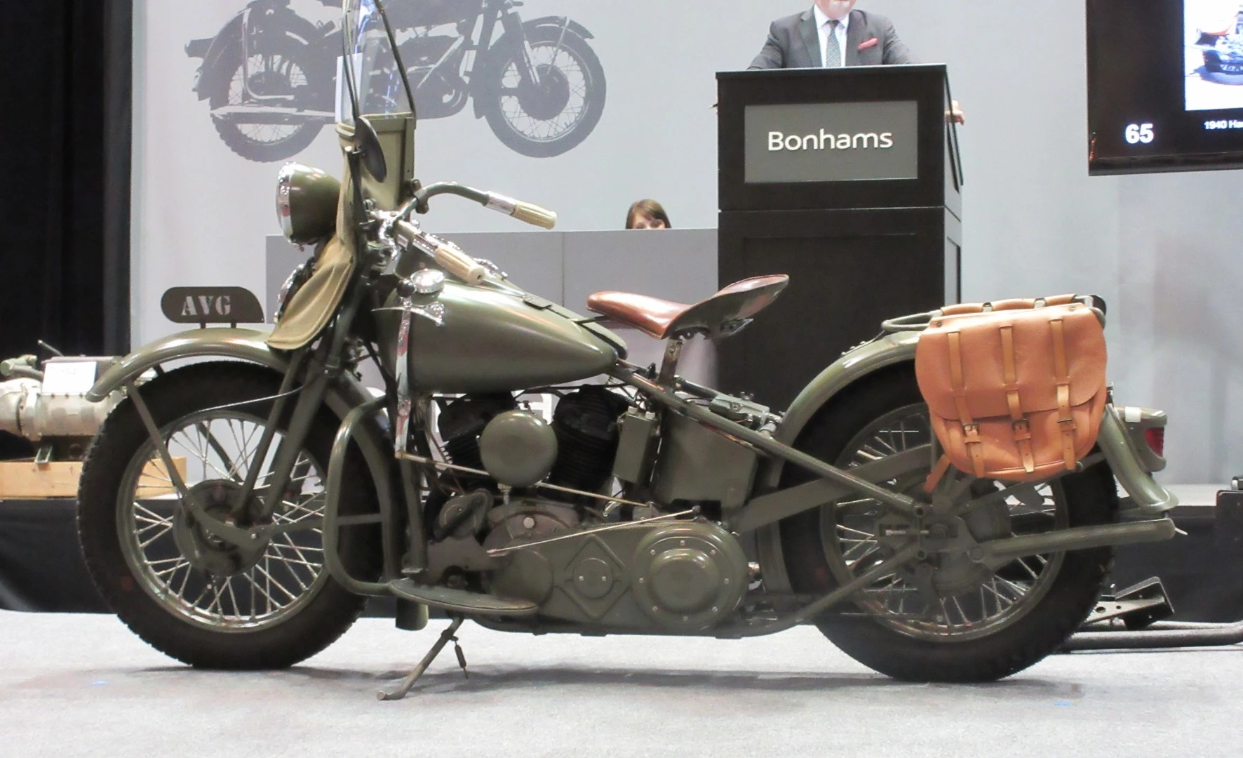$39,100 – 1940 Harley-Davidson UA - Bonhams Lot 65