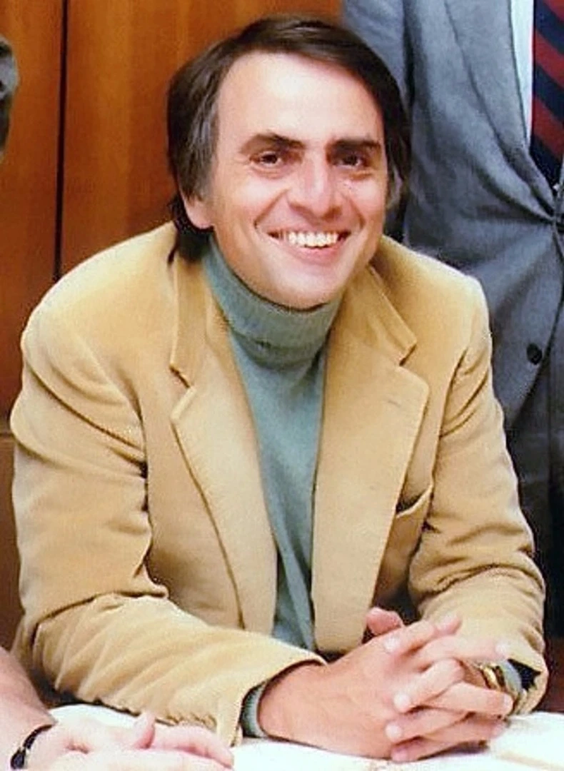 Carl Sagan was involved in the Arecibo Message, the Pioneer plaque, and the Voyager record