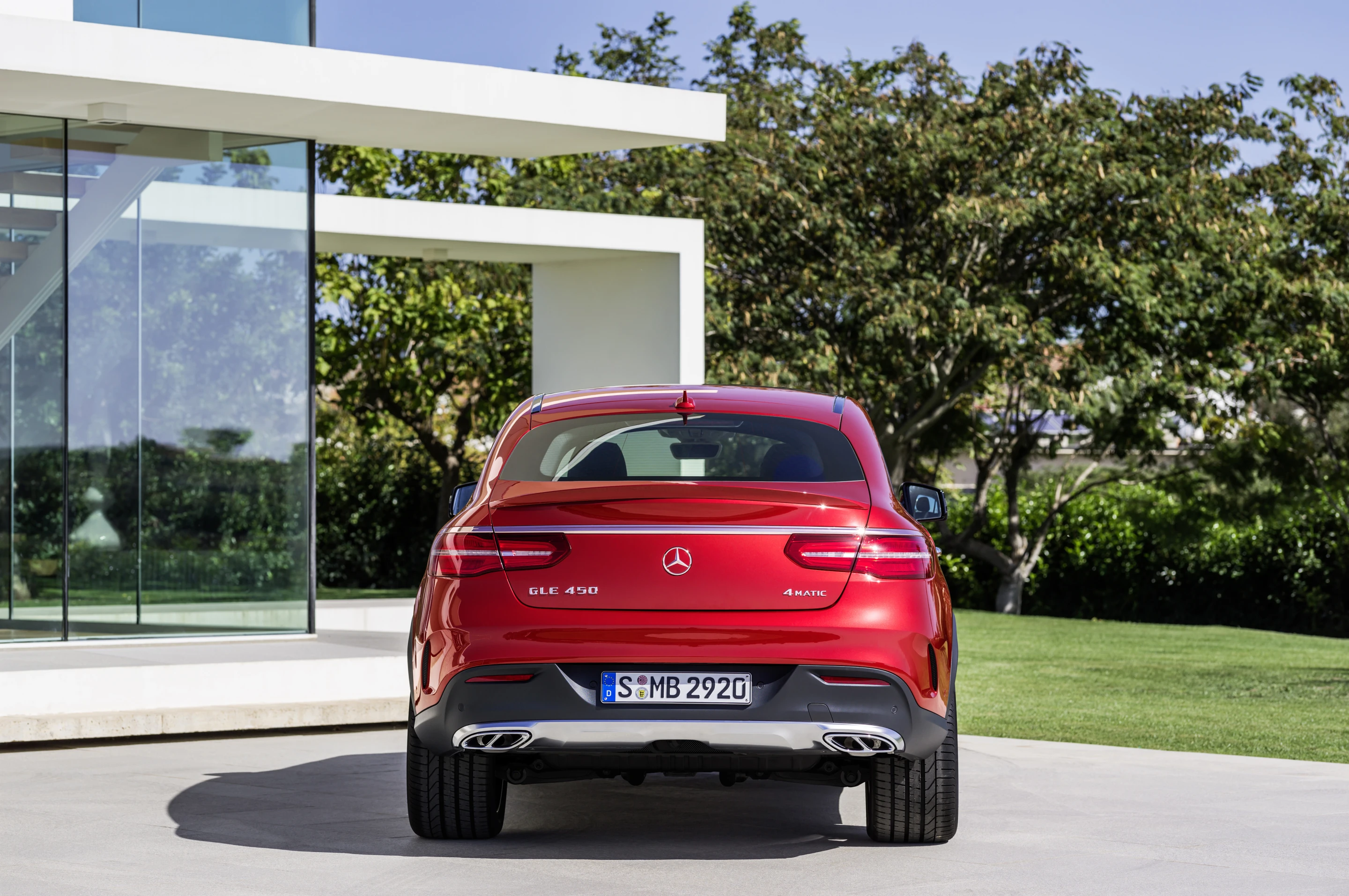 The new Mercedes GLE Coupe