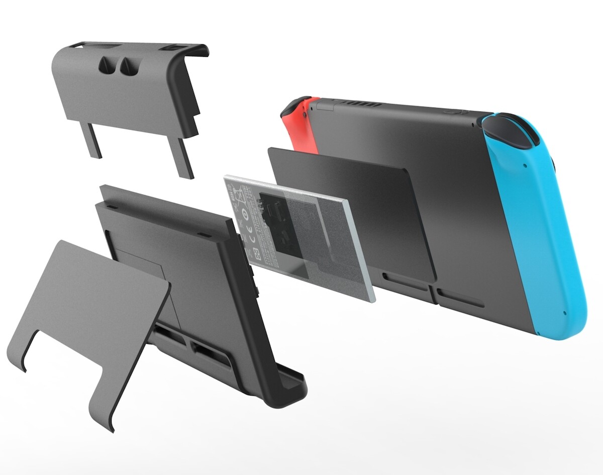 12hour battery pack could address the Nintendo Switch's onthego woes