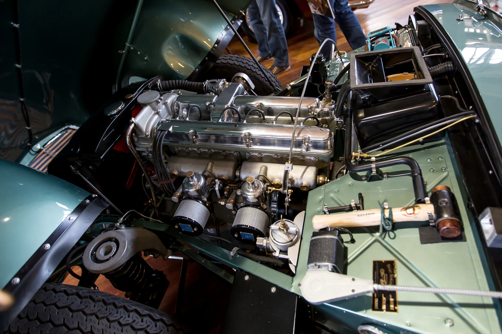 A 1952 Aston Martin on show at Motorclassica 2014 (Photo: Nick Lavars/Gizmag)