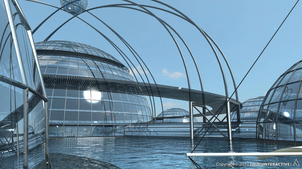 Sub-Biosphere 2 is a concept for a self-sustaining marine environment for human, animal and plant life.
