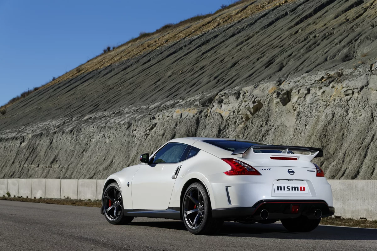 The back of the 2014 370Z NISMO