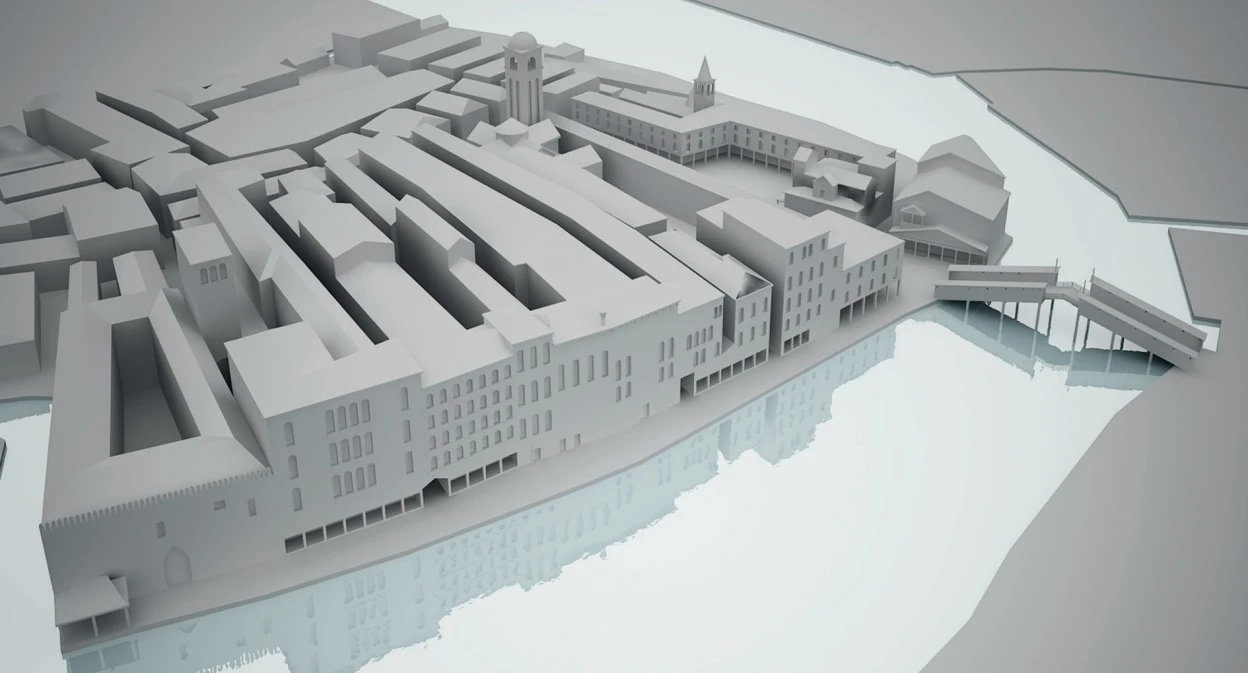 It is suggested that the documents could be used to reconstruct 3D model of the city