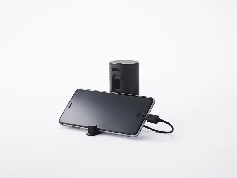 The radio comes with a hand-operated crank that charges it, and can also be used to charge the lantern or another small device, like a smartphone for example