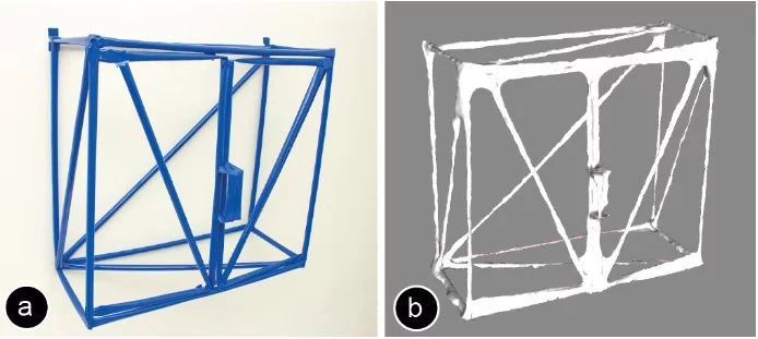 Free-formed wireframe objects can be digitized and fed back into a CAD program to be readied for manufacture
