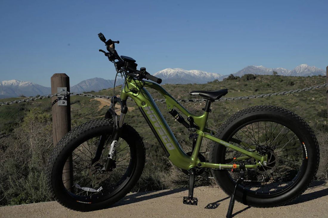 The HovScout can be unlocked to ride Class 3 at 28 mph and comes with a 60 mph battery