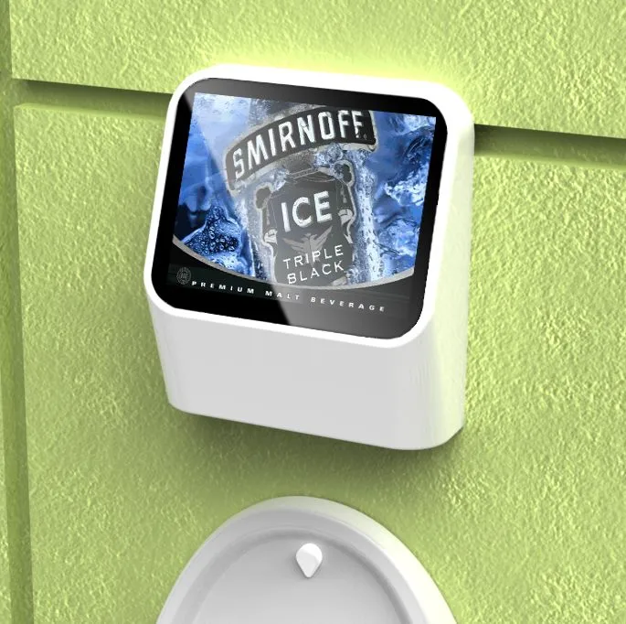 Captive Media is a urinal-based video game service, where male users control the game play via their urine stream
