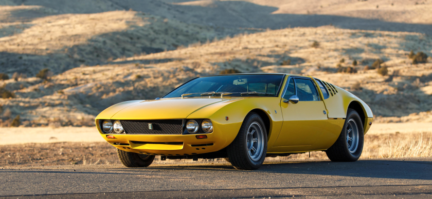 The De Tomaso Mangusta (Mongoose) was one of the first supercars, and helped establish Alejandro De Tomaso as a credible sports car manufacturer with its 225 hp 302 V8 Ford engine, Giugiaro design and Ghia coachwork. It sold for $249,700 at Bonham’s Scottsdale 2018 auction