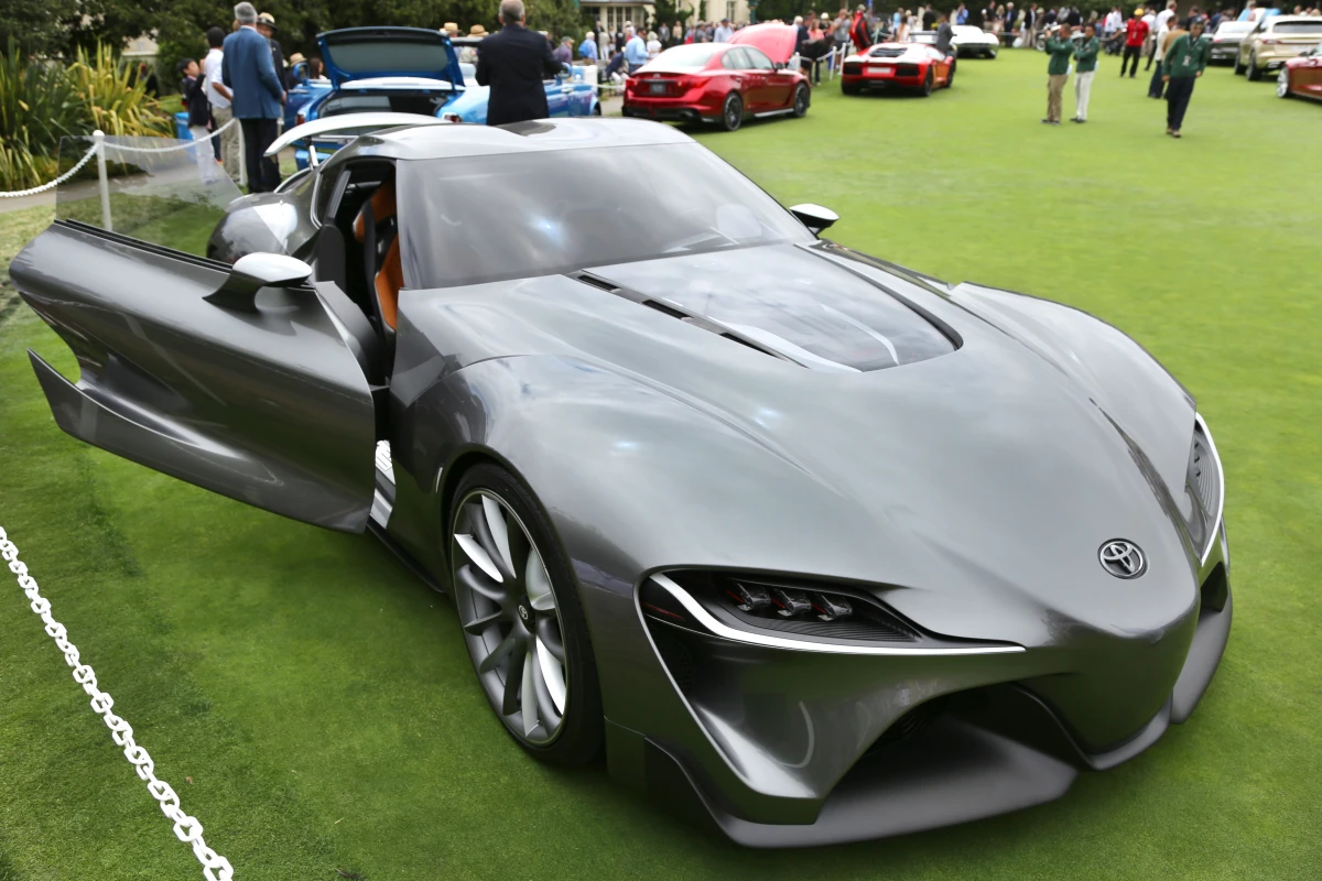 The new FT-1 in Pebble Beach (Photo: Angus MacKenzie/Gizmag)