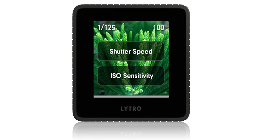 The Lytro Light field camera has a shutter speed ranging from 1/250th of a second to eight seconds and an ISO range of 80-3200