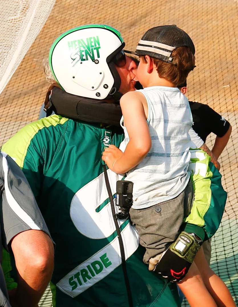 Aikens has been throwing himself out of airplanes at ridiculous heights since he was a teenager