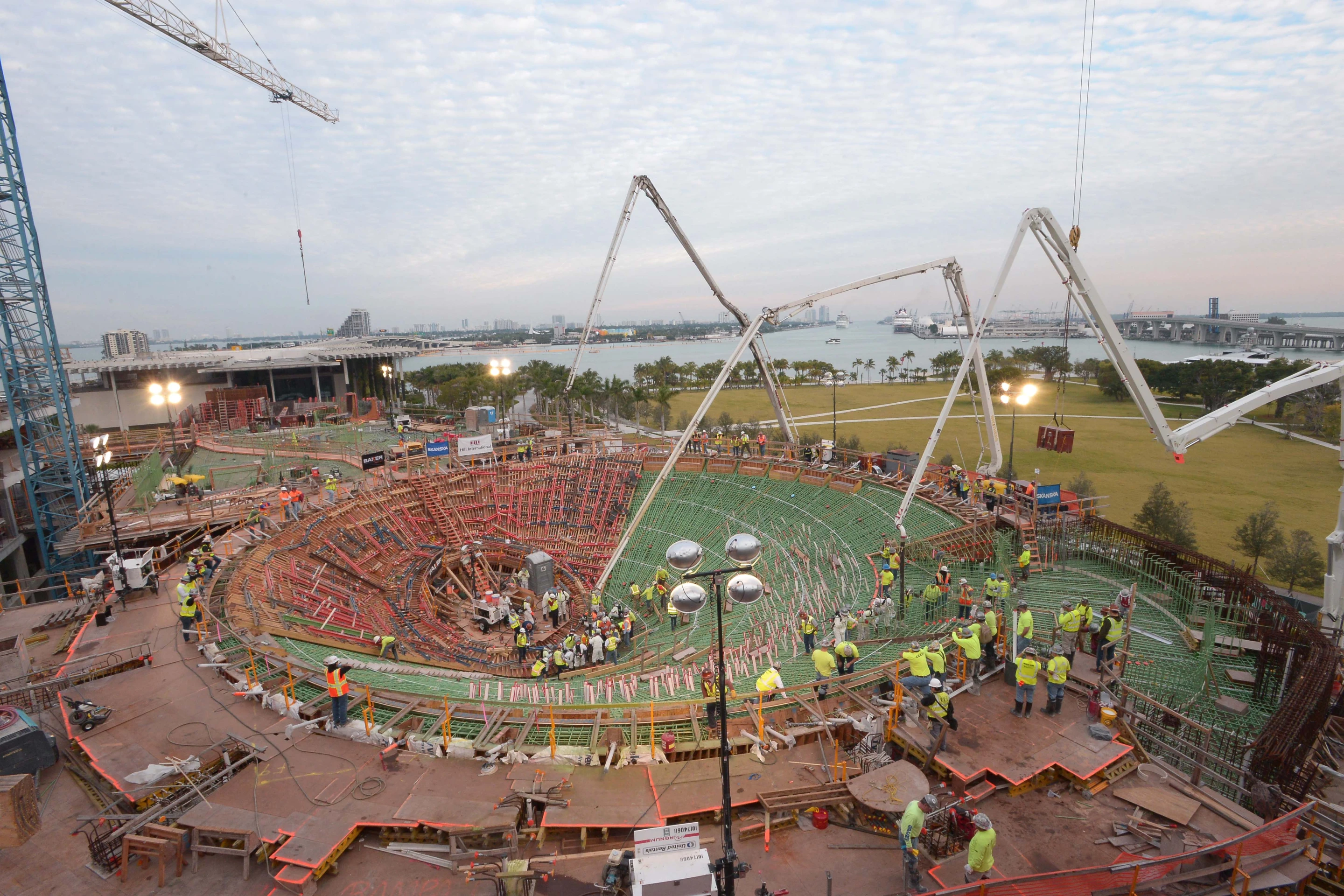 The Gulf Stream Tank has a surface area of 9,000 sq ft (836 sq m)