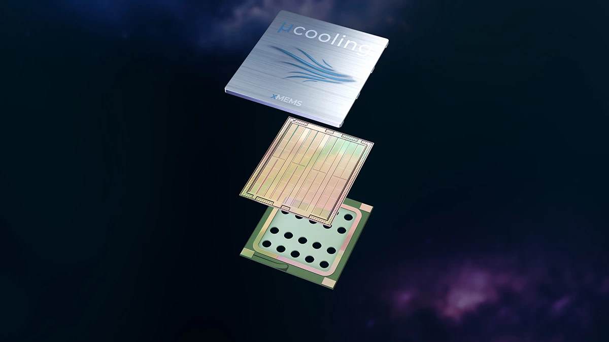 xMEMS' cooling chips are just 1 mm thick and can be installed on top of processors and other components to dissipate heat – and potentially replace passive cooling systems