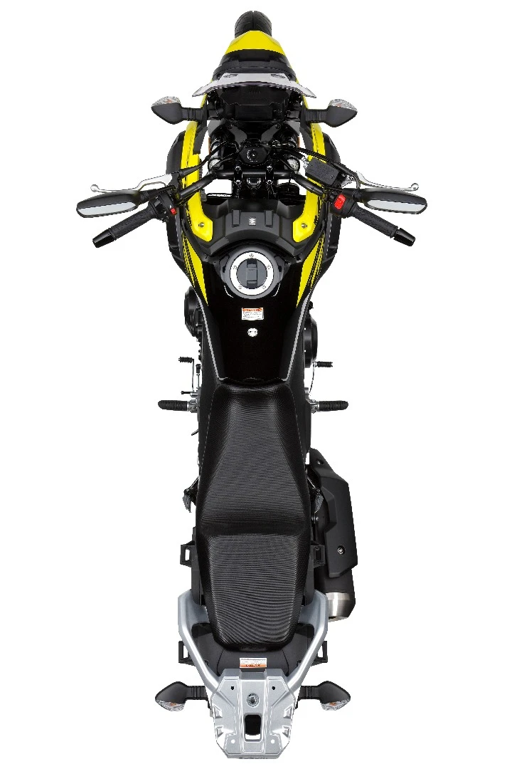 Suzuki V-Strom 250 ABS: rear rack is super handy