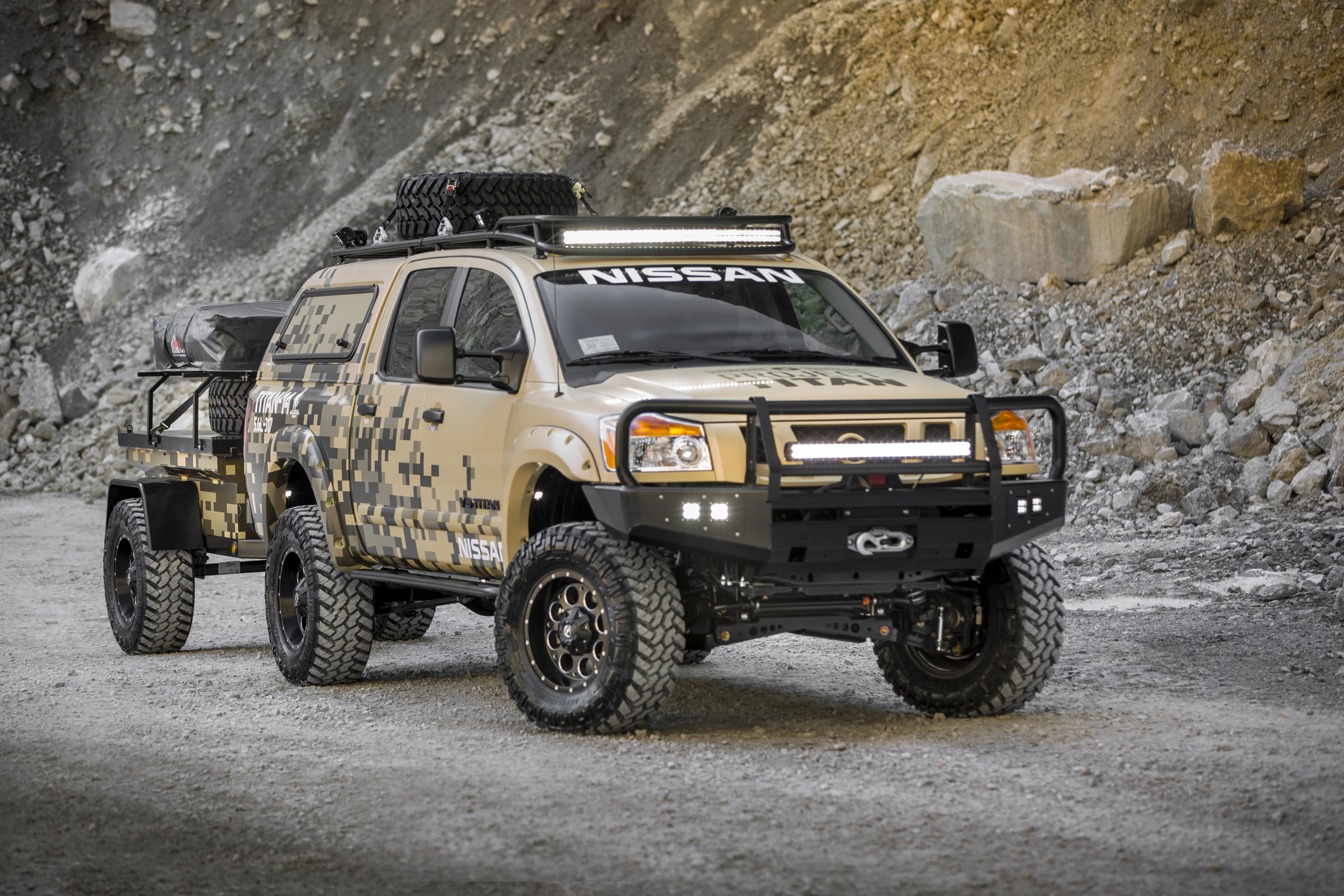 The Project Titan's upgrades were voted through by Nissan Truck Facebook fans