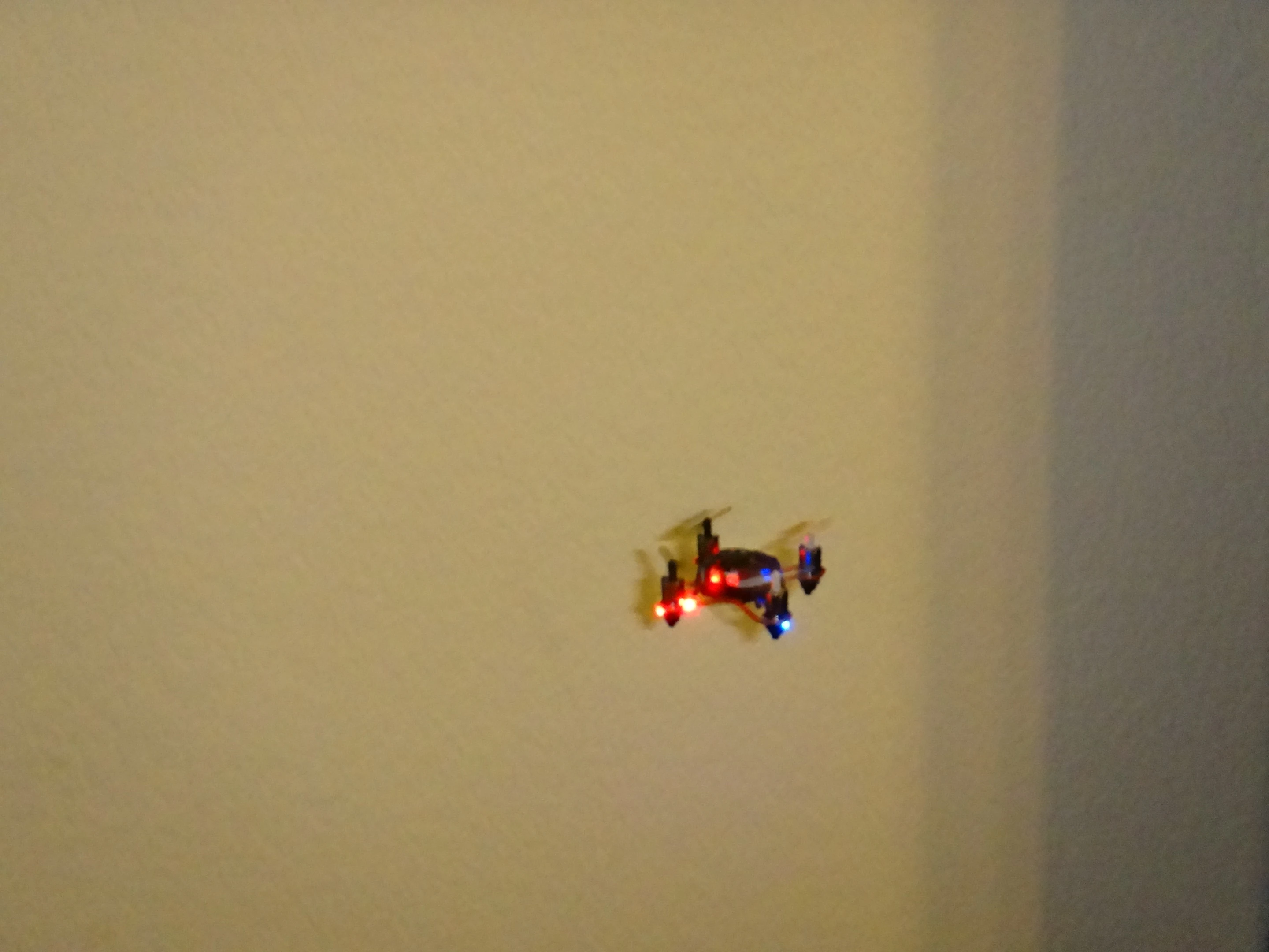 My haphazard attempts to take photos of it in flight with an ordinary digital camera made me sympathize with anyone who's tried to record a UFO