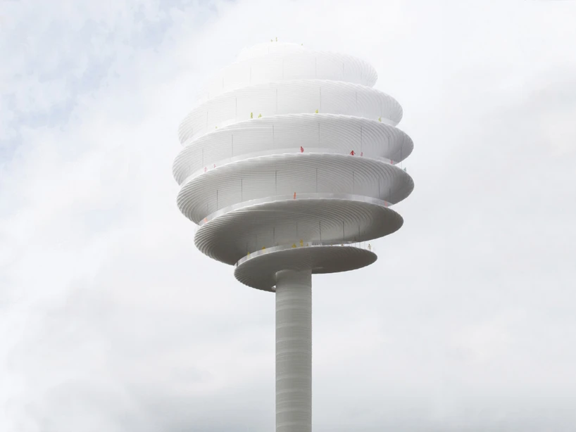 The design has already been suggested to resemble a number of items such as a large honey dipper (Image: BIG)