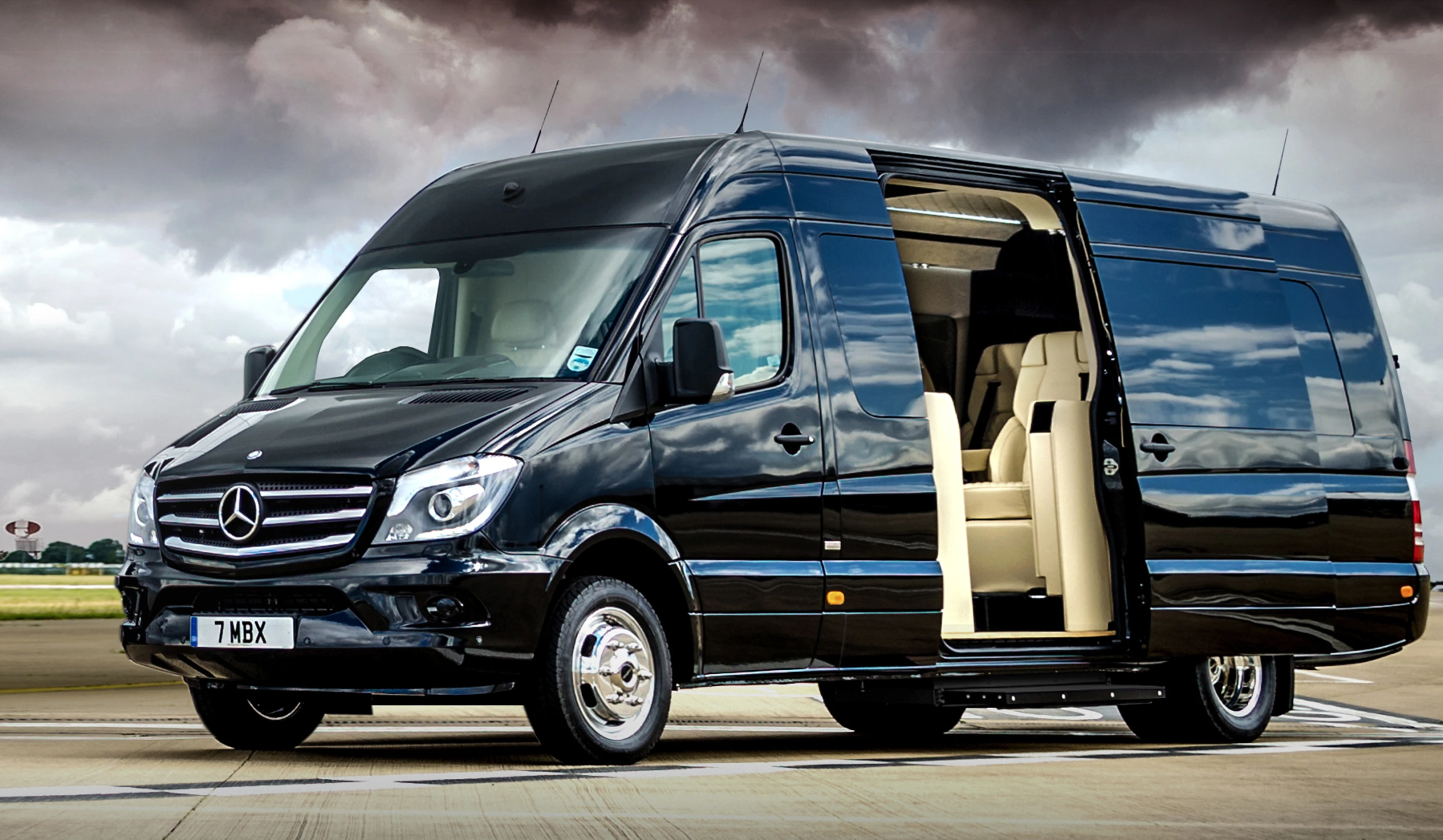 Senzati has moved the Sprinter's door to make for smoother entry and exit