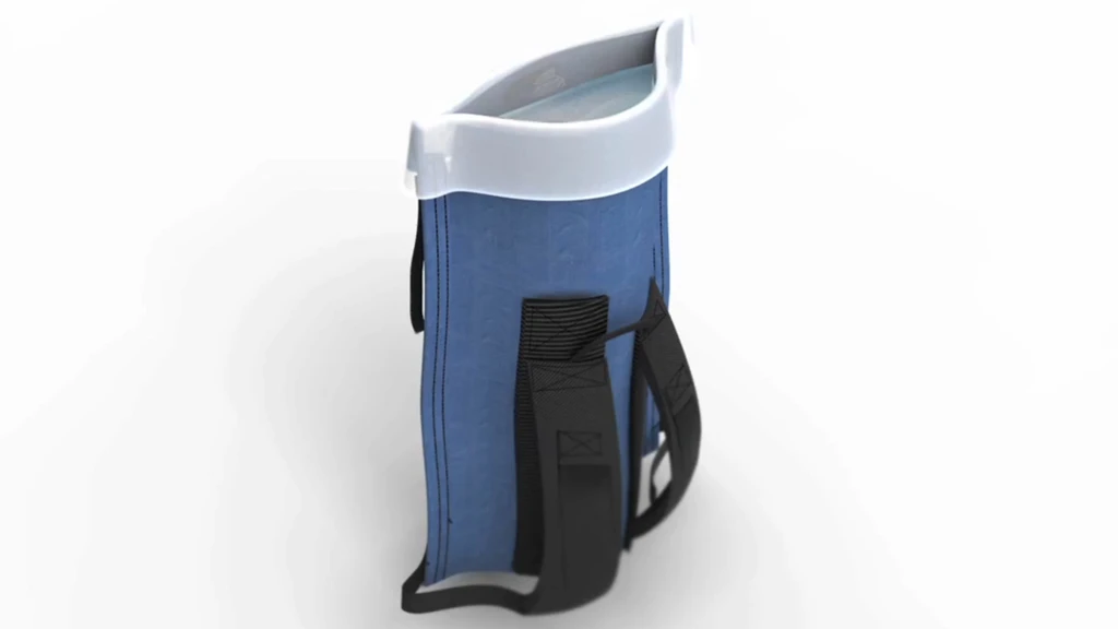 The WaterWear pack features an easy-to-fill roll top