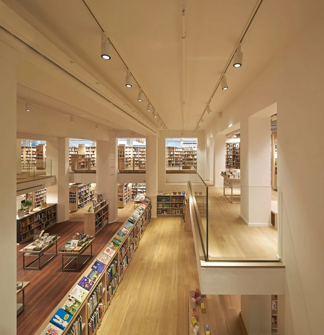 Foyles bookshop, by Lifschutz Davidson Sandilands, was previously home to Central St Martins School of Art