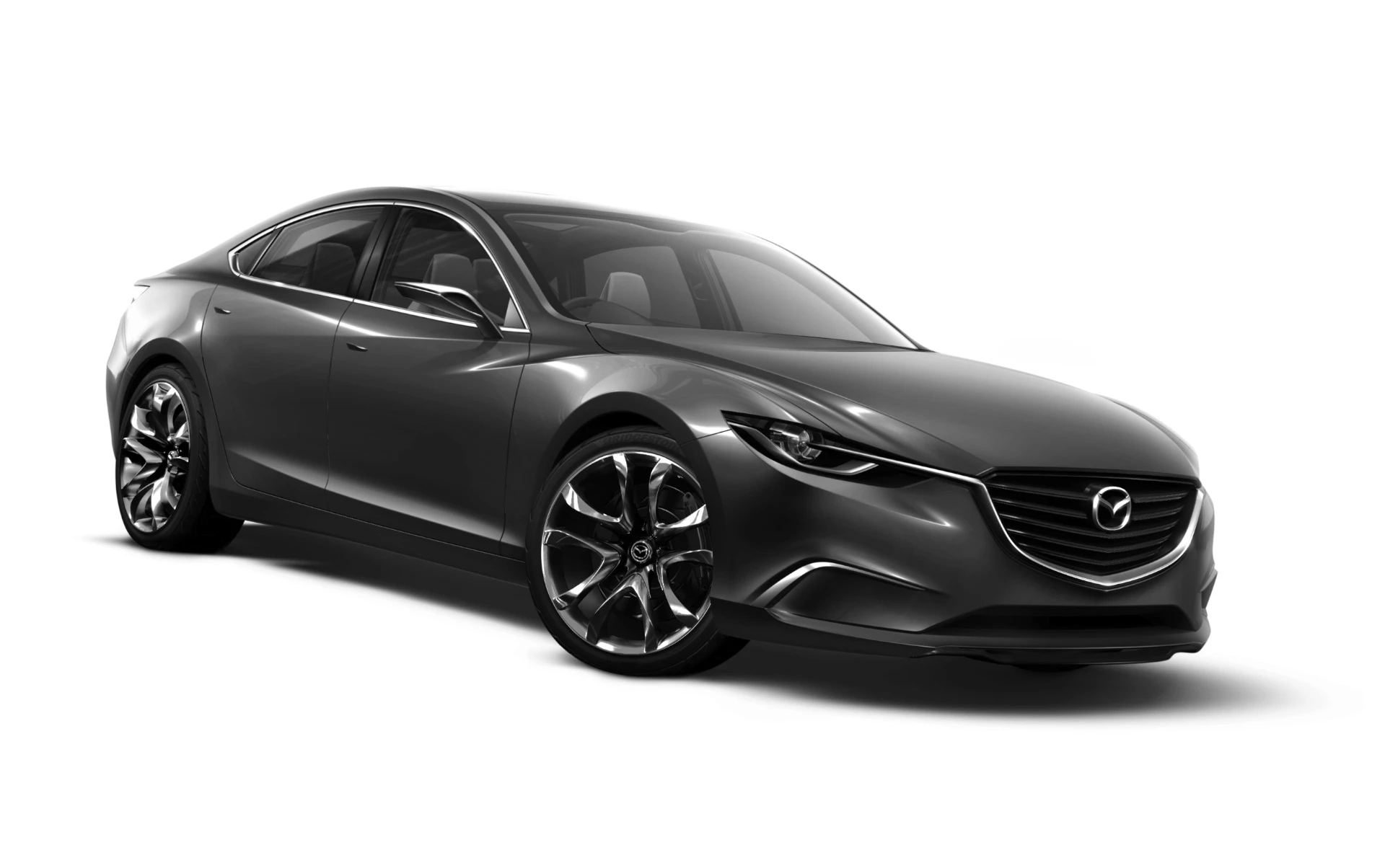 The MAZDA TAKERI reflects Mazda's new KODO design language