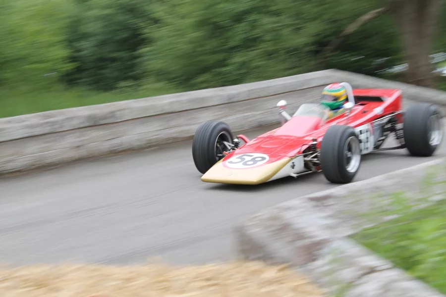 1968 Lotus 58 driven by Malcolm Ricketts