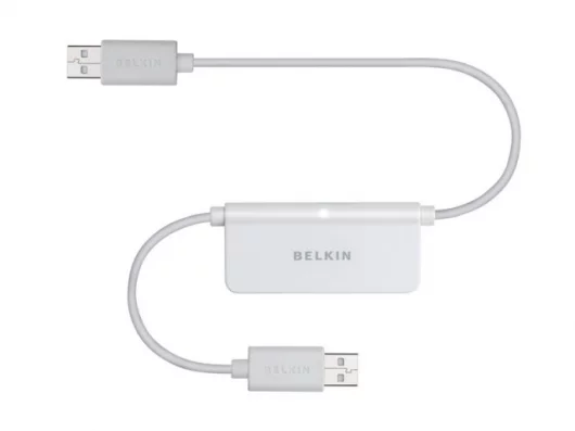 The Belkin Switch-to-Mac Cable in Apple signature white