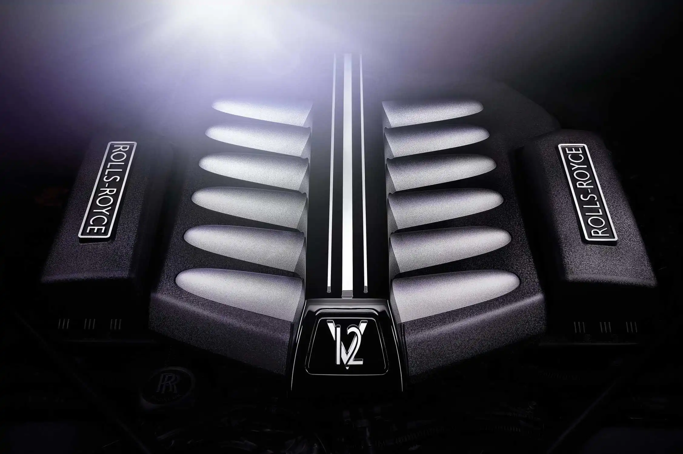 The Rolls-Royce Ghost V-Specification V-12 engine